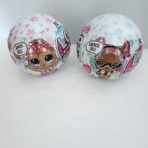 2 LOL Surprise All-Star Sports Series 5 Winter Games Sparkly Dolls 8 Surprises